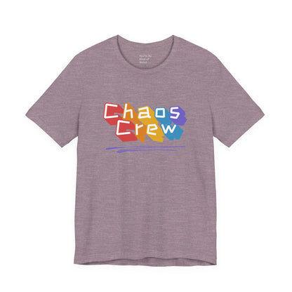 Chaos Crew Tee — Colorful Retro Graffiti Graphic T-Shirt - You're My Kind of Weird