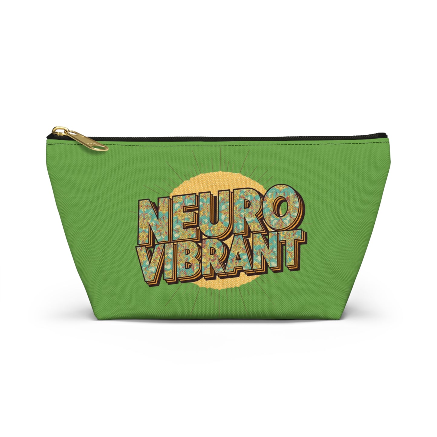 Accessory Pouch — “NeuroVibrant” Cosmetic & Organizer Bag - You're My Kind of Weird