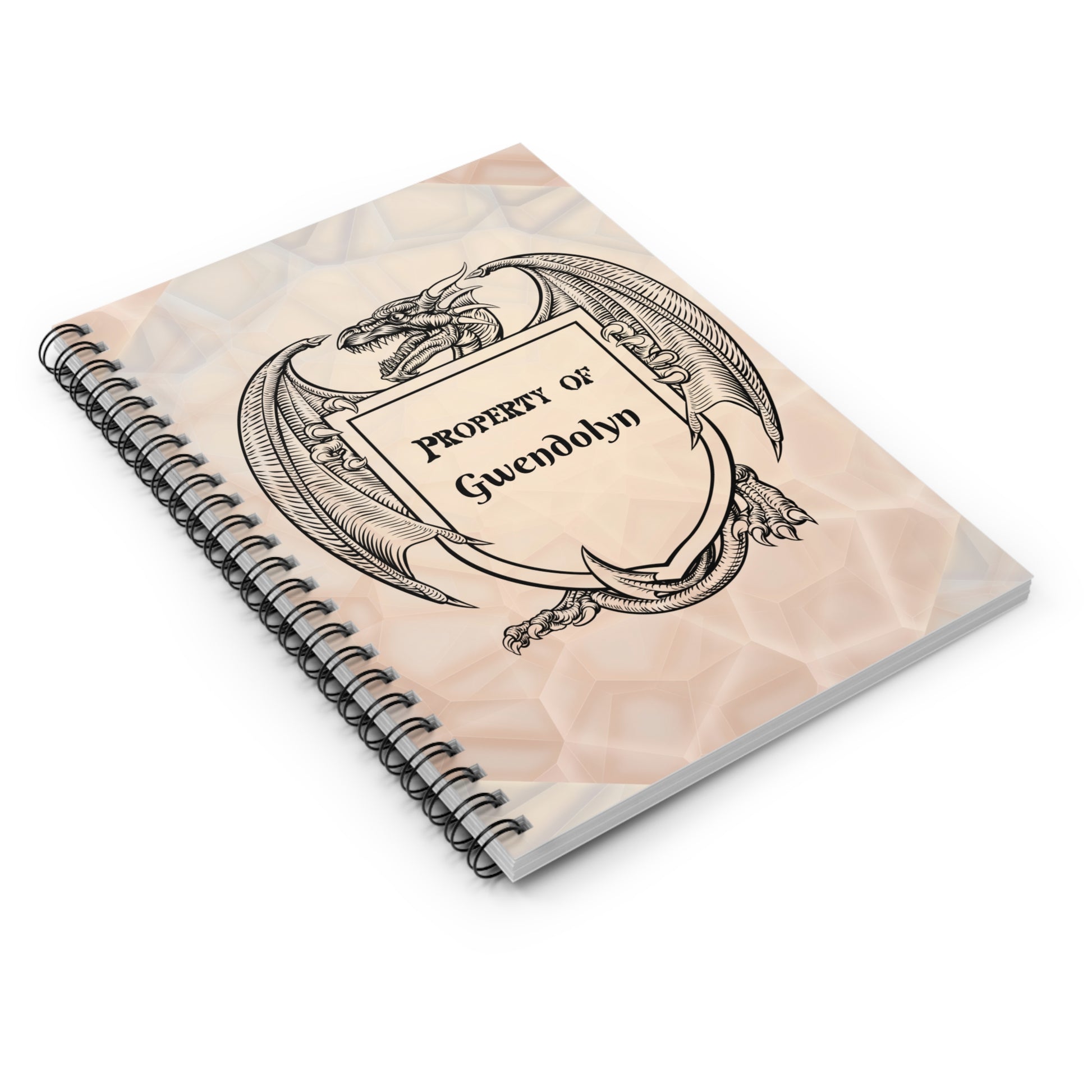Dragon Fantasy Spiral Journal - You're My Kind of Weird