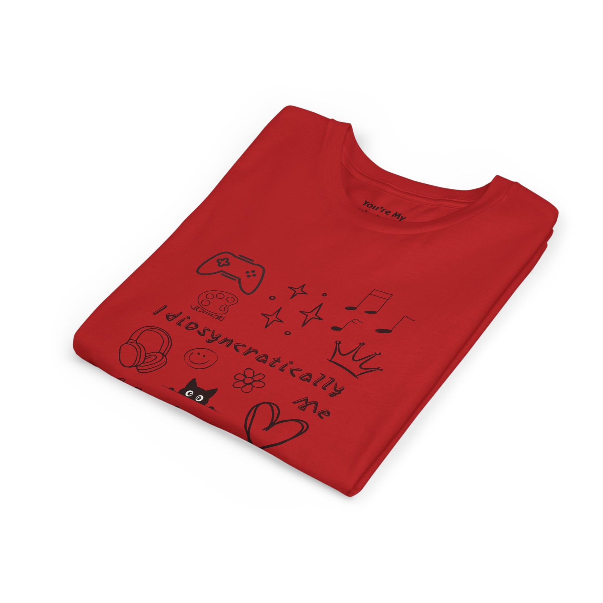 Idiosyncratically Me Youth Tee *CUSTOMIZE* | Pick doodles that are meaningful to YOU - You're My Kind of Weird