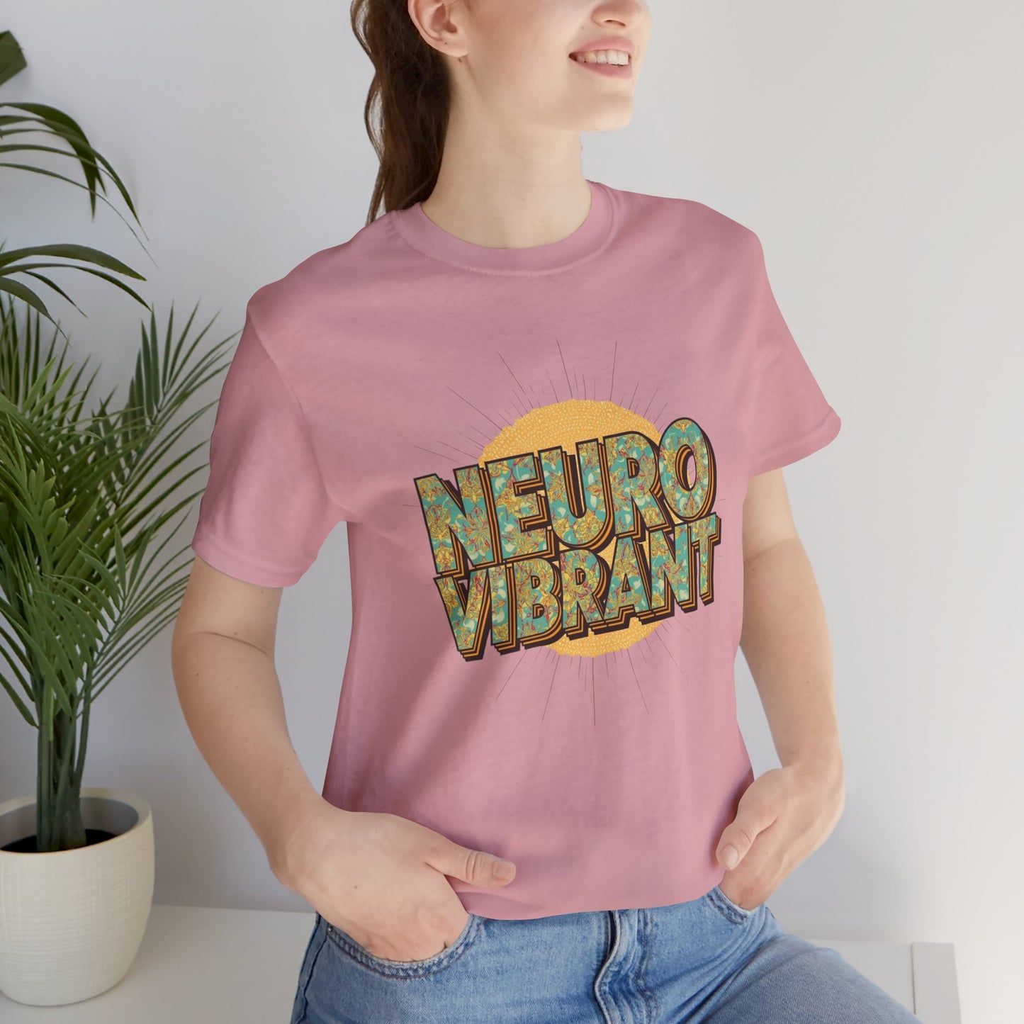Neuro Vibrant Tee — Retro Graphic T-Shirt - You're My Kind of Weird