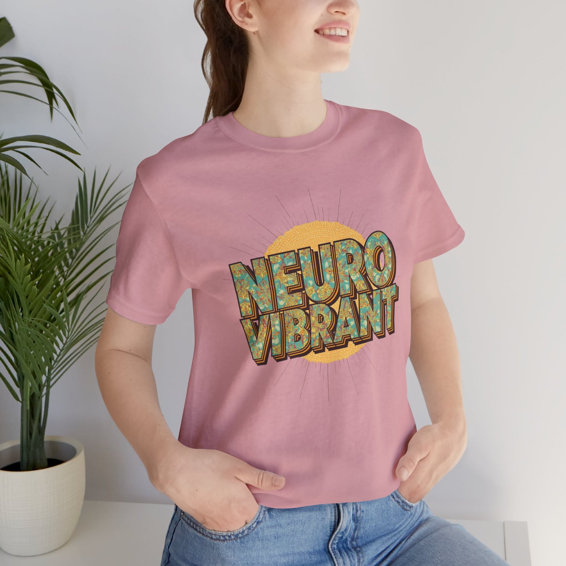 Neuro Vibrant Tee — Retro Graphic T-Shirt - You're My Kind of Weird