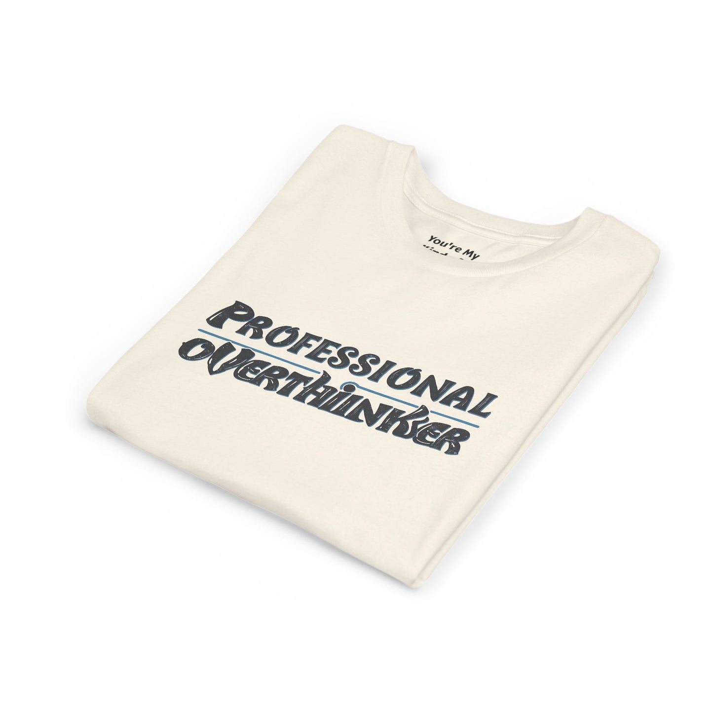 Professional Overthinker Kids T-Shirt – Soft Youth Tee for Creative Thinkers - You're My Kind of Weird