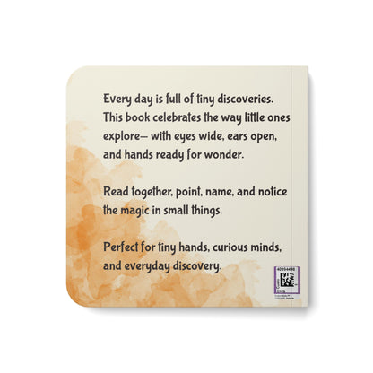 Personalized Baby Board Book "Wired for Wonder: Hello, Senses" A First Sensory Book - You're My Kind of Weird