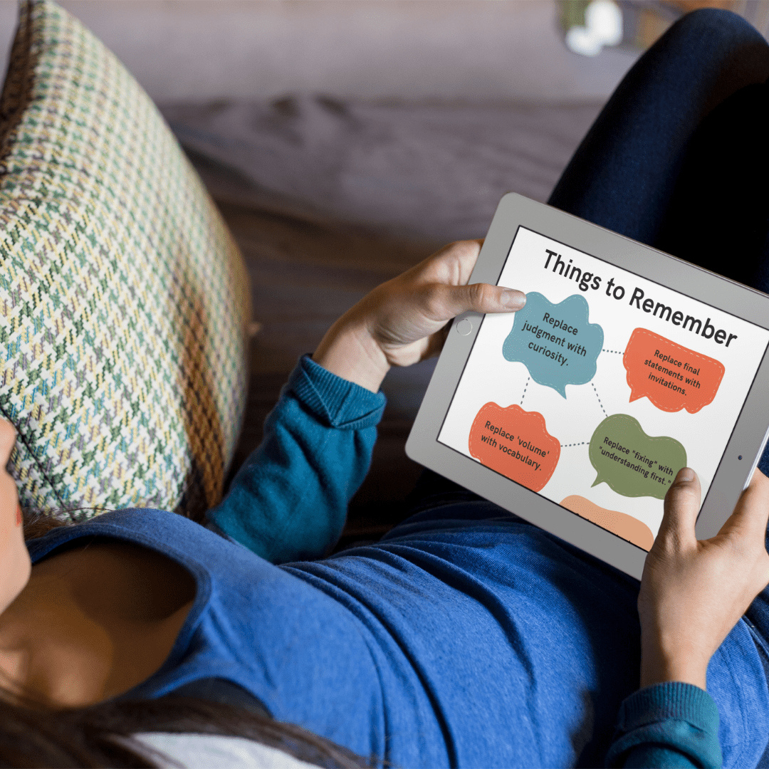 Parent - Teen Communication Scripts Workbook - You're My Kind of Weird