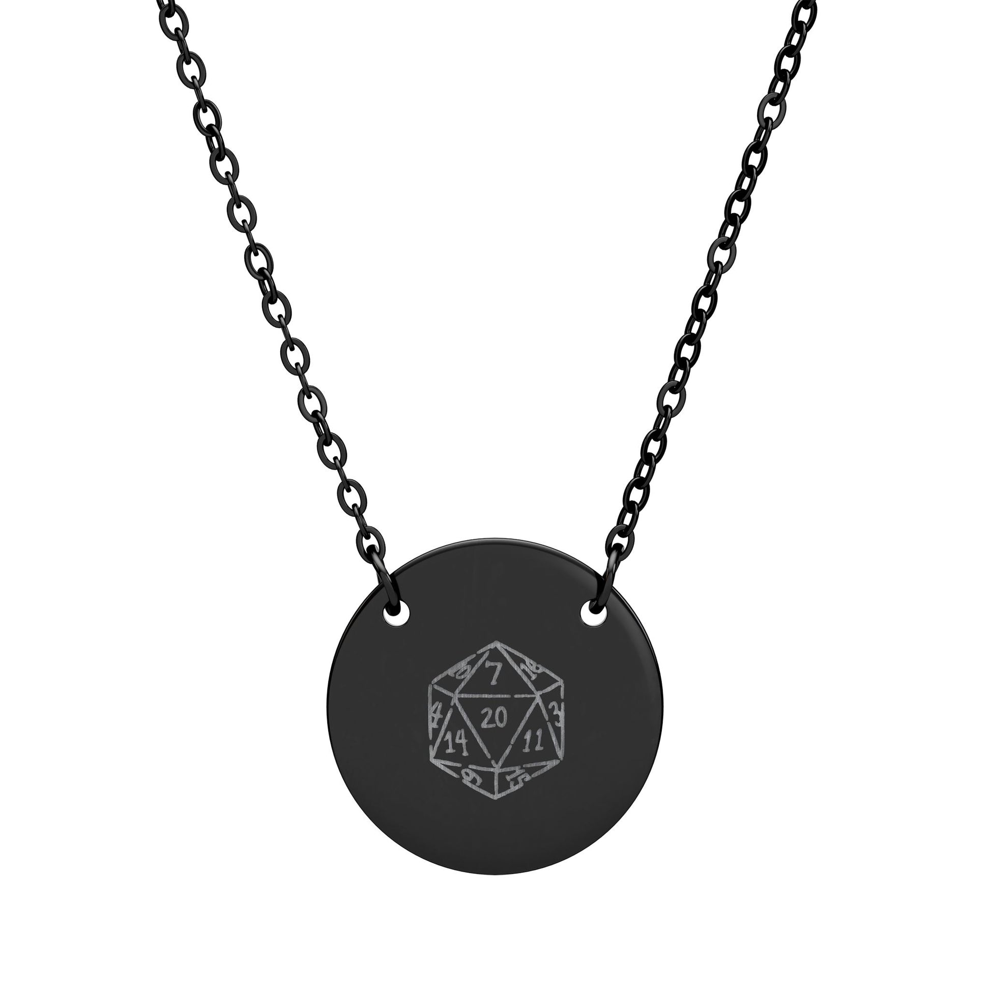D20 Necklace DnD Dice and Geek Chic Jewelry - You're My Kind of Weird