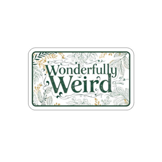 Whimsical Die-Cut Stickers - Wonderful Gift for Friends, Quirky Decor, Laptop Stickers, Unique Party Favors, Nature-Inspired Art