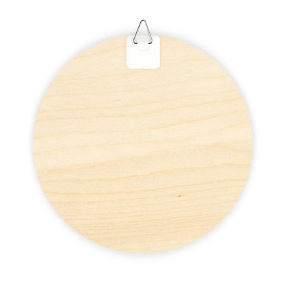 NeuroVibrant Round Wood Sign — Retro Wall Decor - You're My Kind of Weird