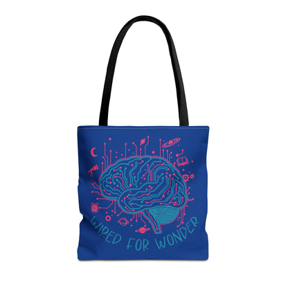 Wired for Wonder Tote – Neon Circuit Edition - You're My Kind of Weird