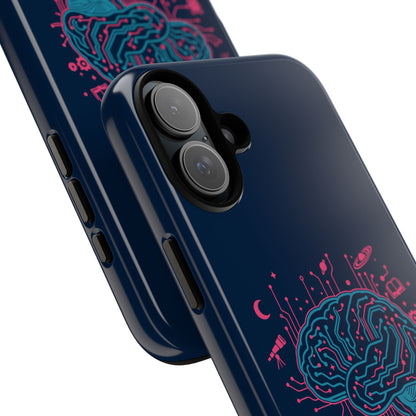 Wired for Wonder Tech - Meets - Imagination iPhone Case - You're My Kind of Weird