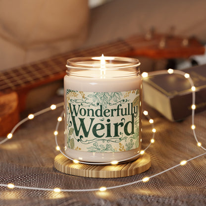 Wonderful Weird Scented Soy Candle | Unique Home Decor, Aromatherapy, Gift for Him/Her, Relaxation Candle, Eco-Friendly