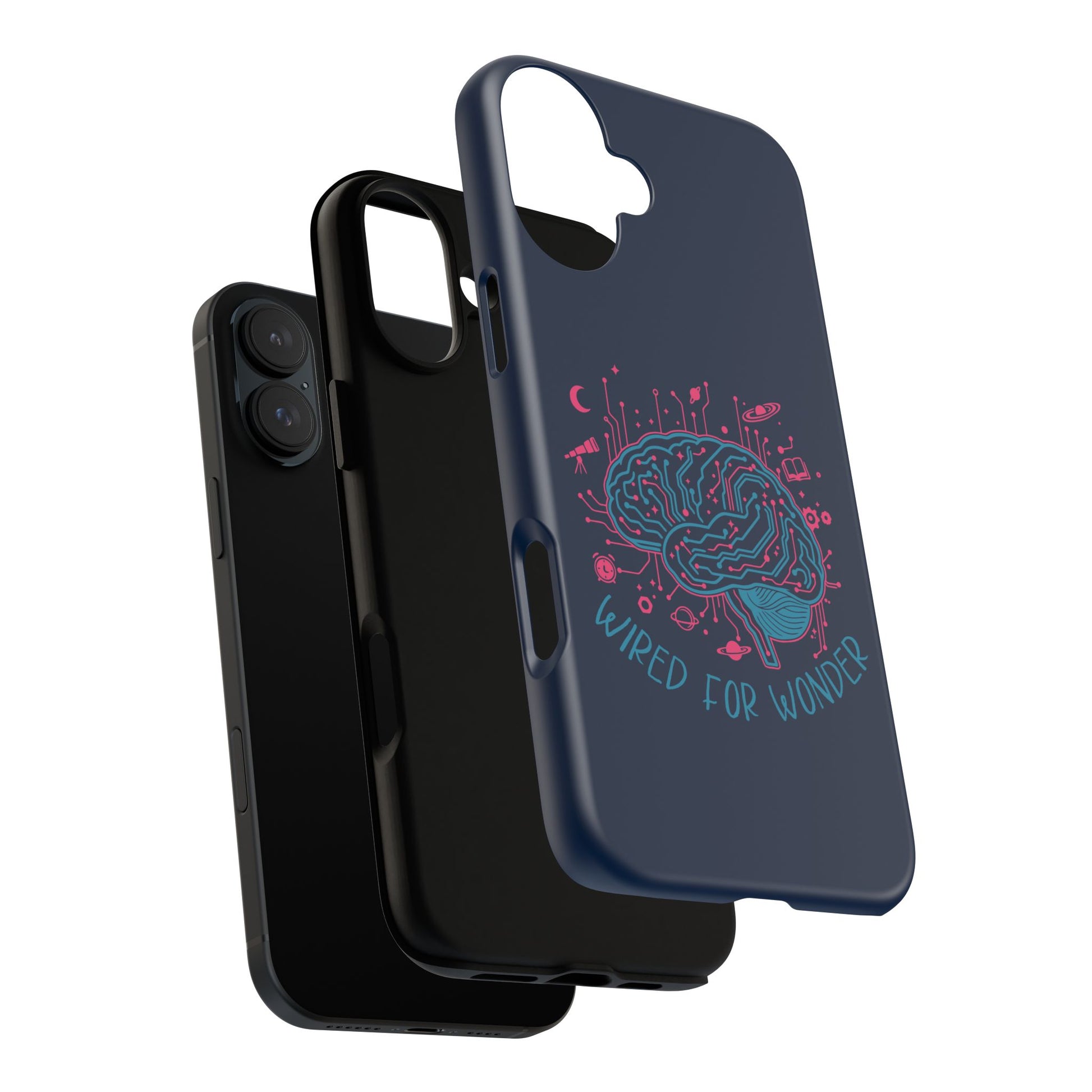 Wired for Wonder Tech - Meets - Imagination iPhone Case - You're My Kind of Weird