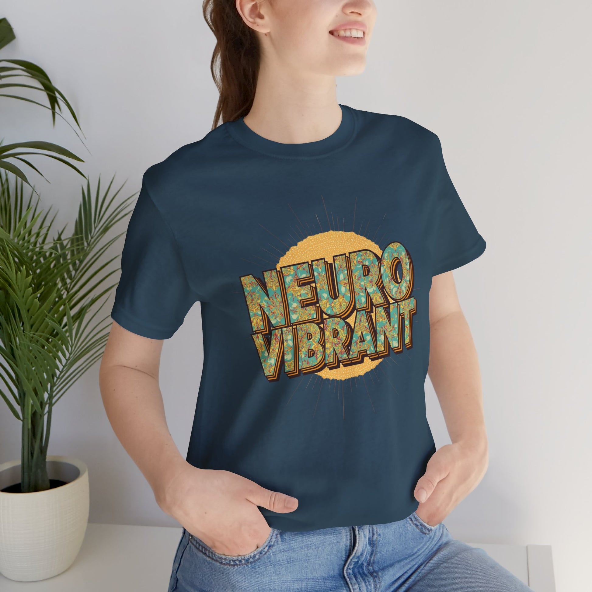 Neuro Vibrant Tee — Retro Graphic T-Shirt - You're My Kind of Weird