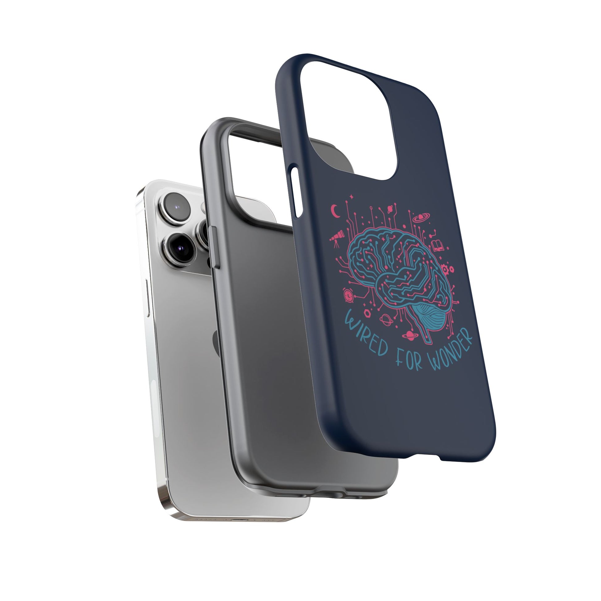 Wired for Wonder Tech - Meets - Imagination iPhone Case - You're My Kind of Weird