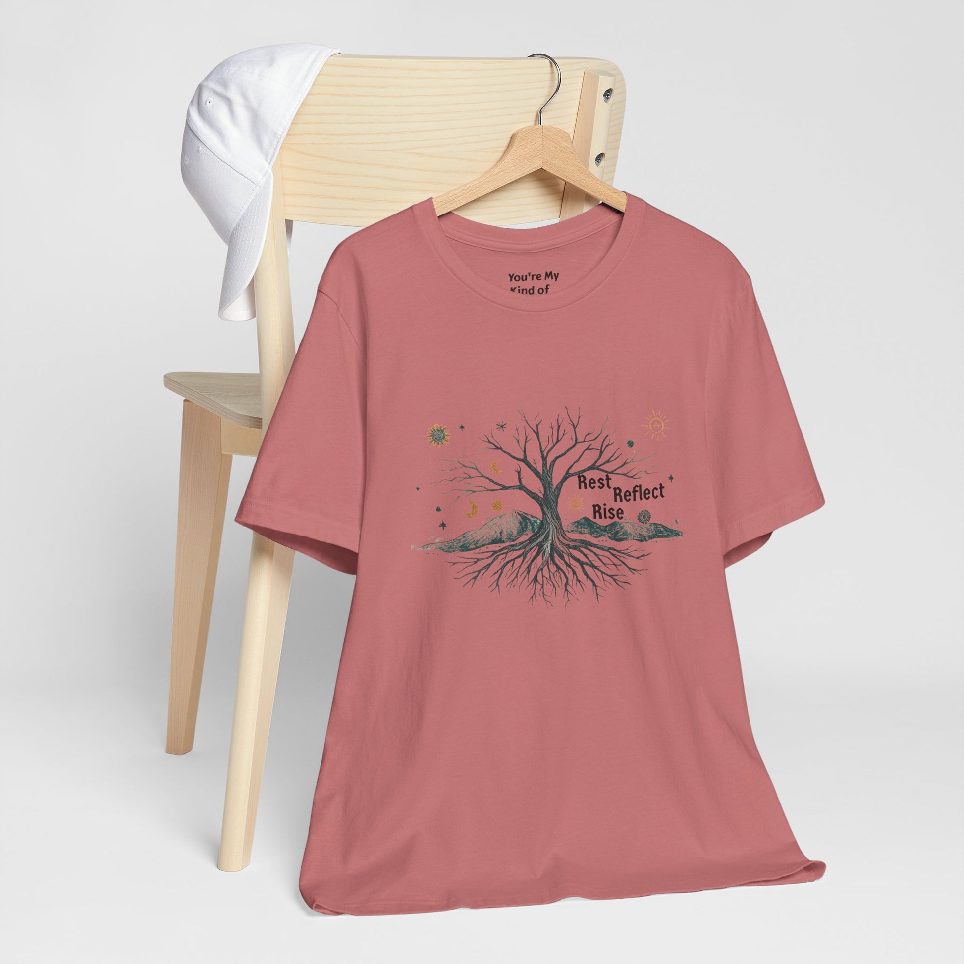 Rest. Reflect. Rise. Solstice Shirt | Mindful Winter Solstice Tee - You're My Kind of Weird