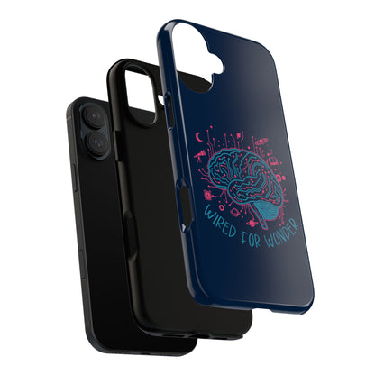 Wired for Wonder Tech - Meets - Imagination iPhone Case - You're My Kind of Weird