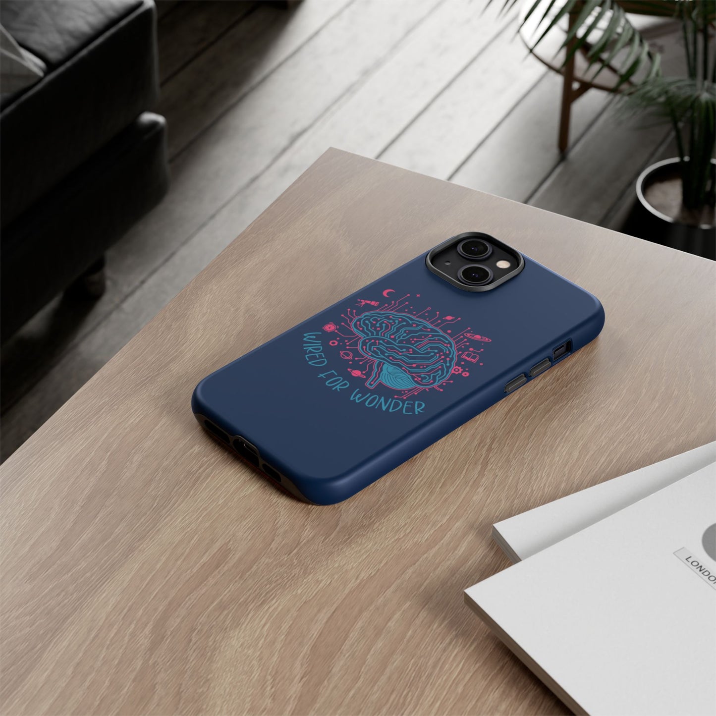 Wired for Wonder Tech - Meets - Imagination iPhone Case - You're My Kind of Weird