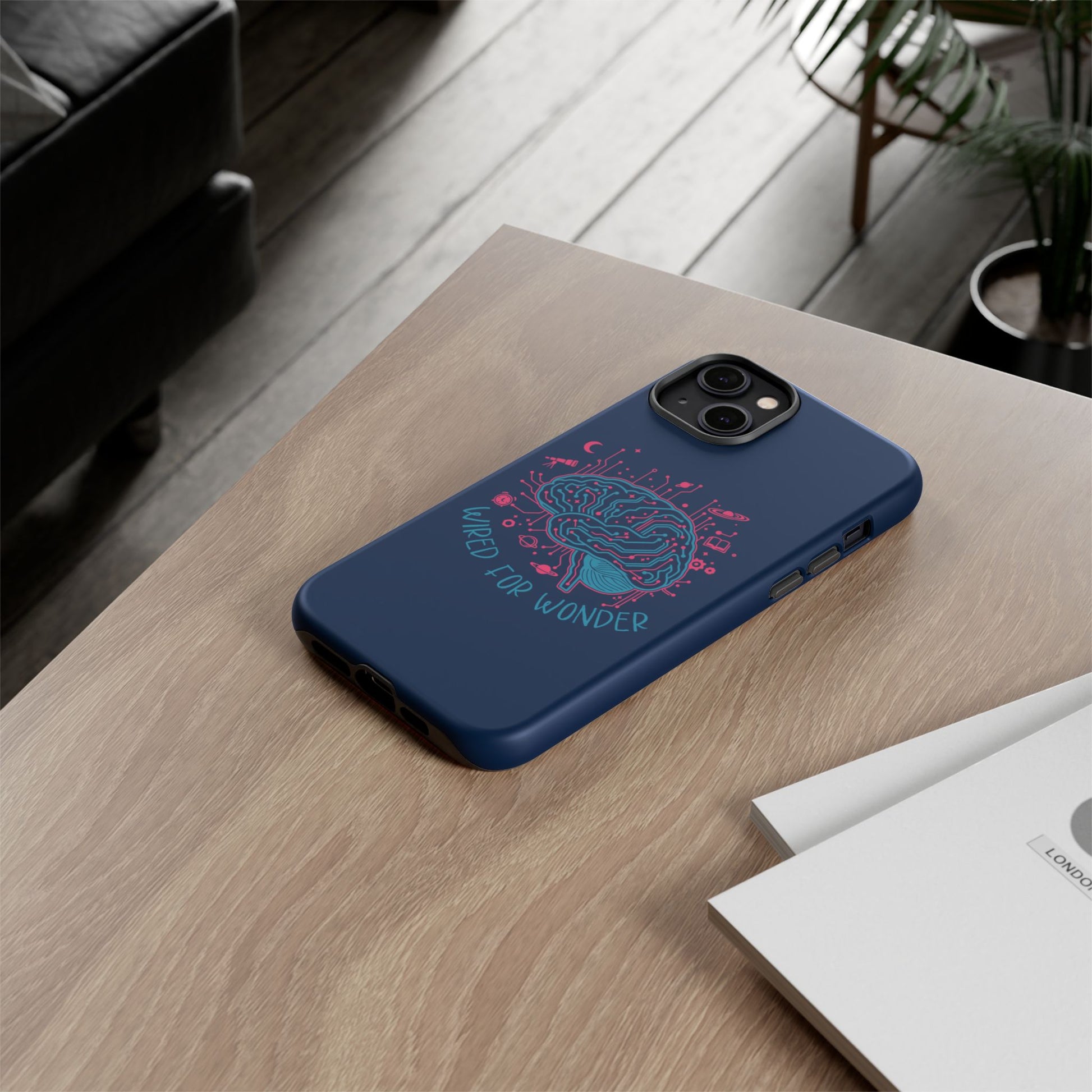 Wired for Wonder Tech - Meets - Imagination iPhone Case - You're My Kind of Weird