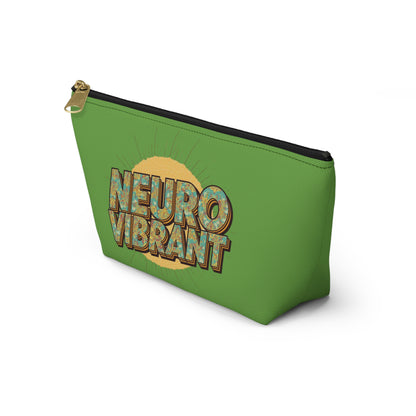 Accessory Pouch — “NeuroVibrant” Cosmetic & Organizer Bag - You're My Kind of Weird