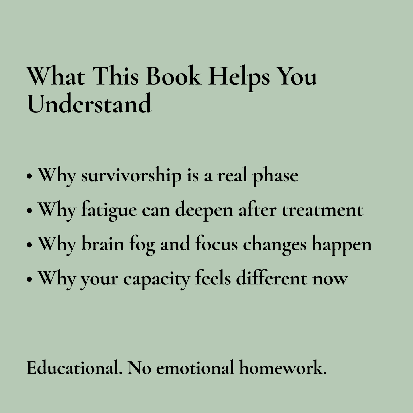 Life After Cancer Survivorship Guide | Identity Shift, Fatigue, Brain Fog Support - You're My Kind of Weird