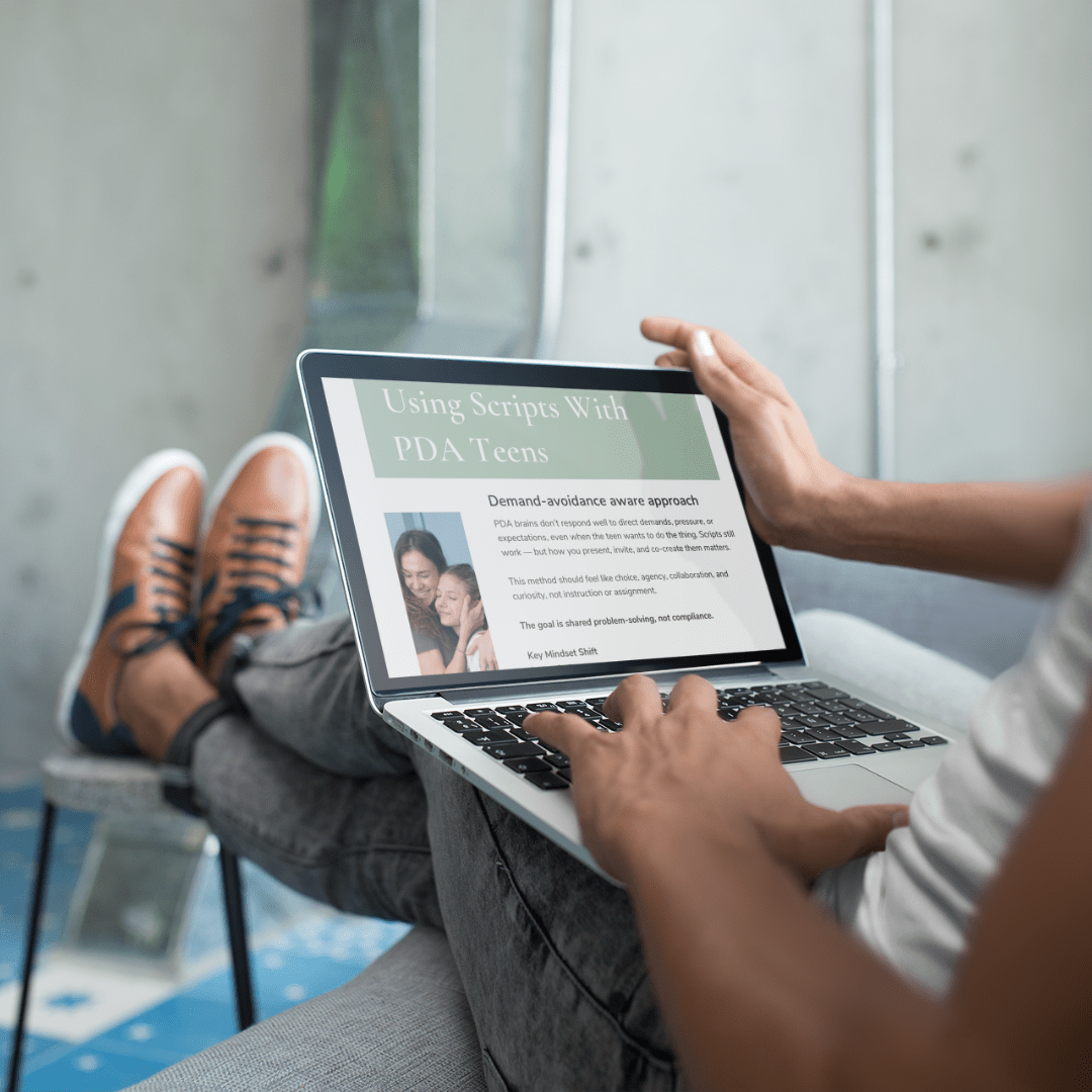 Parent - Teen Communication Scripts Workbook - You're My Kind of Weird