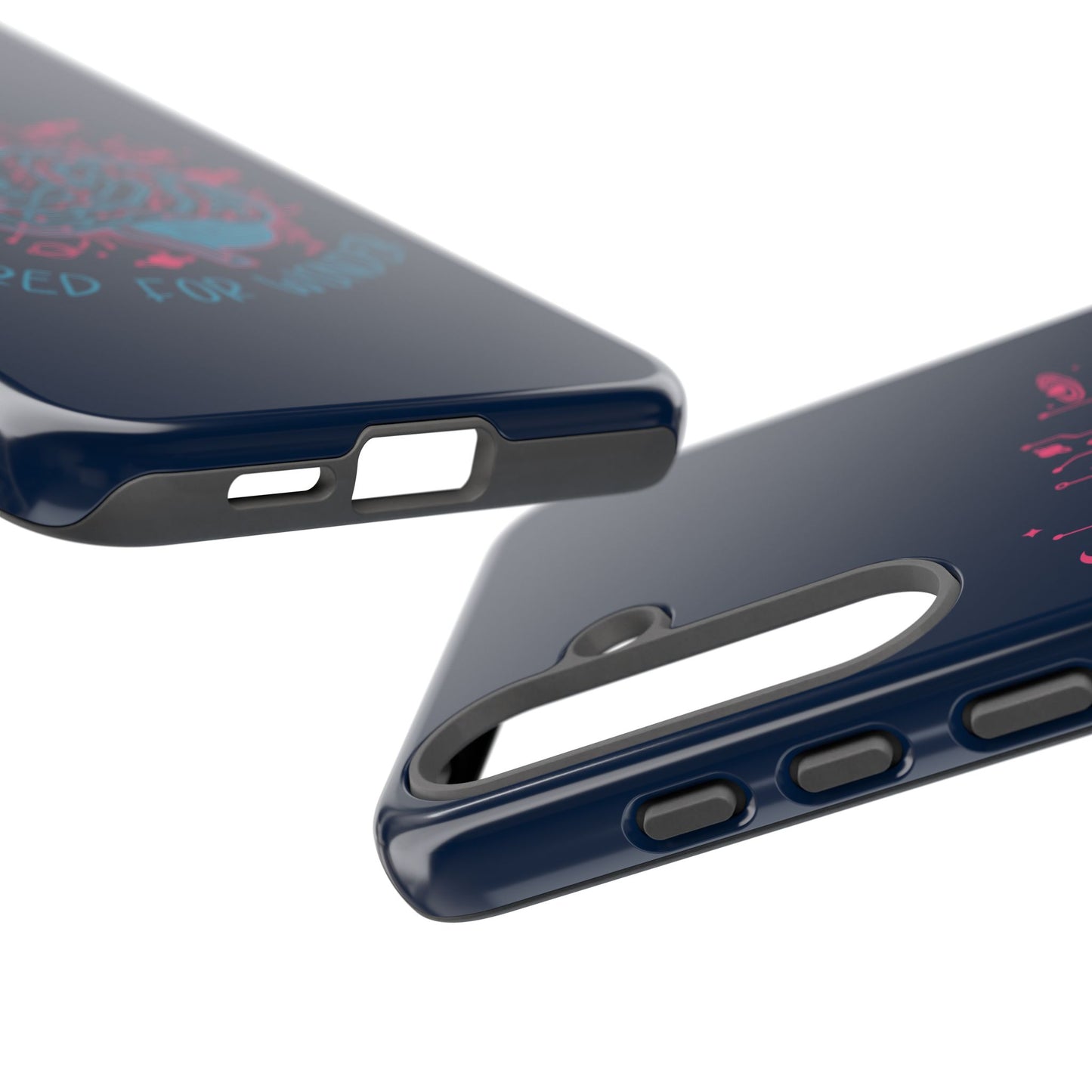 "Wired for Wonder" Brain Tech Design Samsung Galaxy Phone Case - You're My Kind of Weird