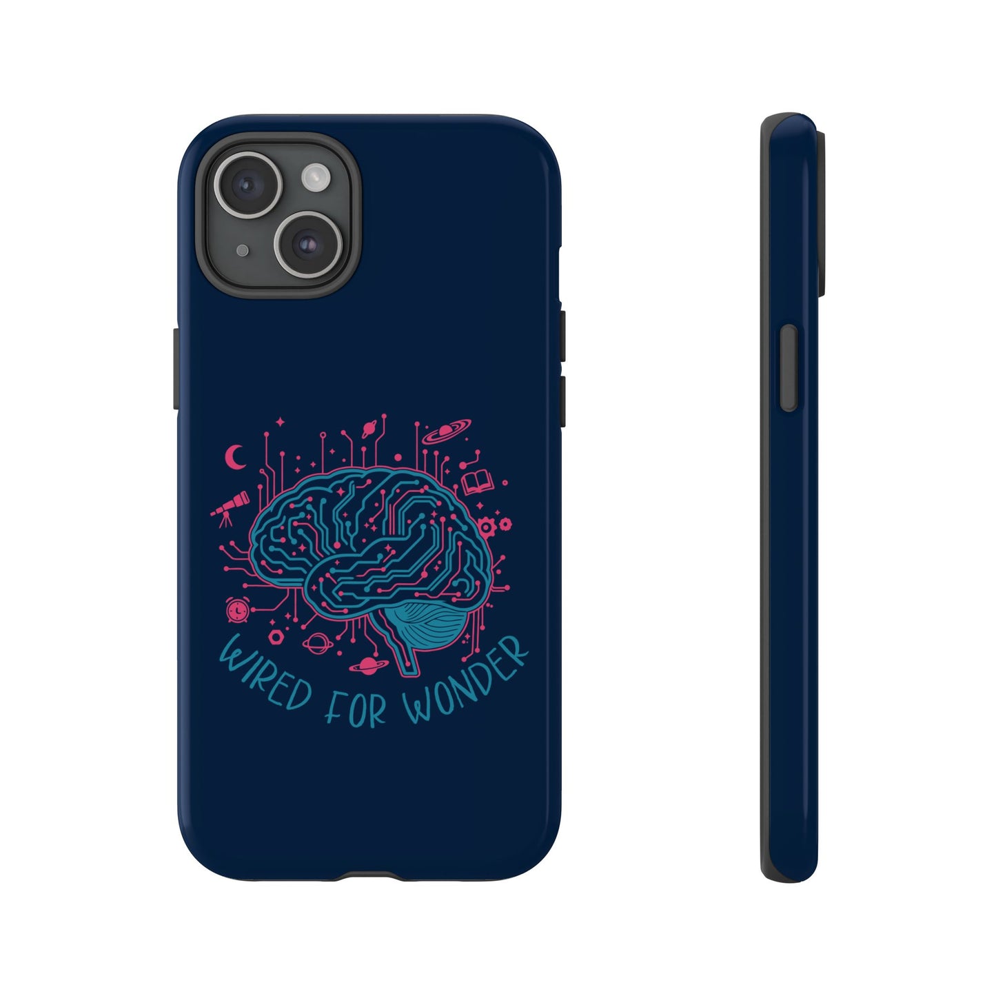 Wired for Wonder Tech - Meets - Imagination iPhone Case - You're My Kind of Weird