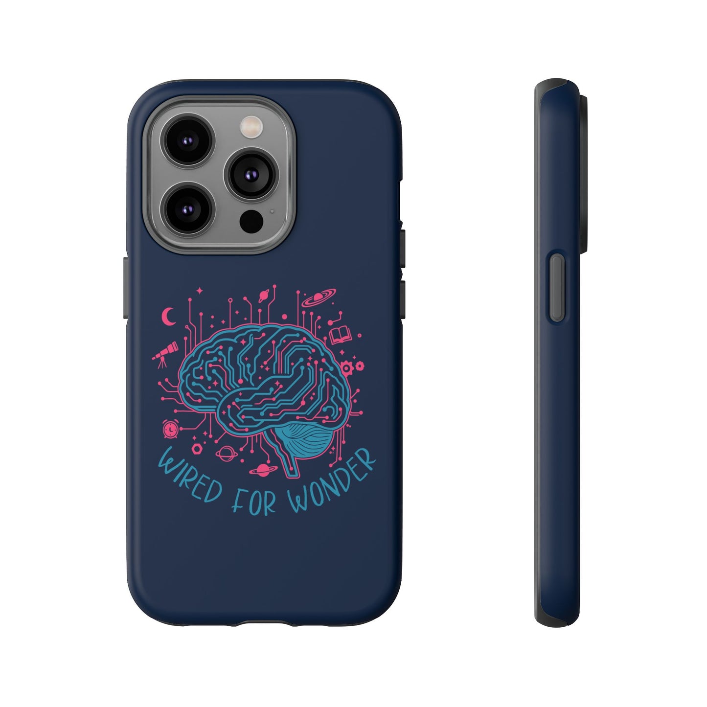 Wired for Wonder Tech - Meets - Imagination iPhone Case - You're My Kind of Weird