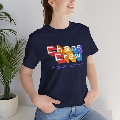 Chaos Crew Tee — Colorful Retro Graffiti Graphic T-Shirt - You're My Kind of Weird