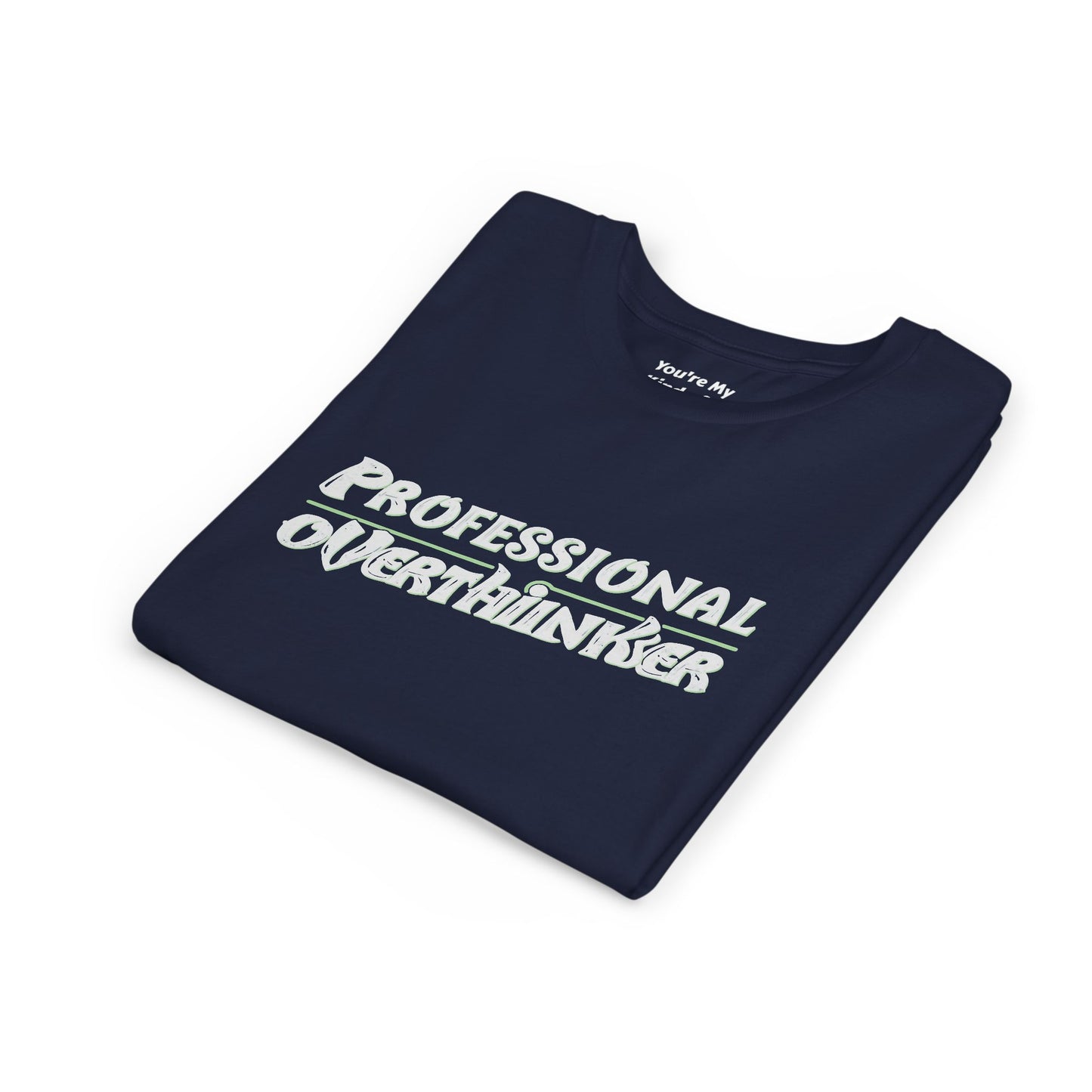 Professional Overthinker Kids T-Shirt – Soft Youth Tee for Creative Thinkers - You're My Kind of Weird