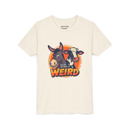 Weird Animal Kids Tee - Fun Gift for Birthdays, Schools, Animal Lovers, Halloween, Parties