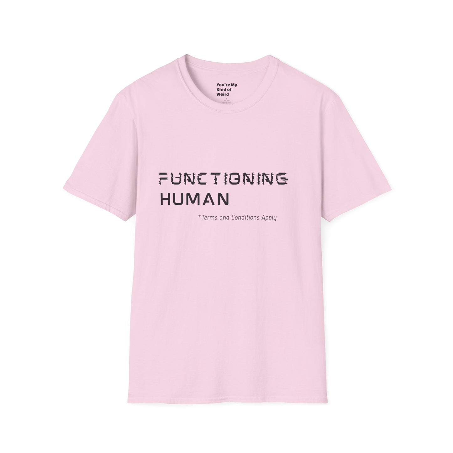 FUNCTIONING HUMAN Unisex Softstyle T-Shirt, Perfect Gift for Mental Health Awareness, Casual Wear, Everyday Comfort, Unique Graphic [...]