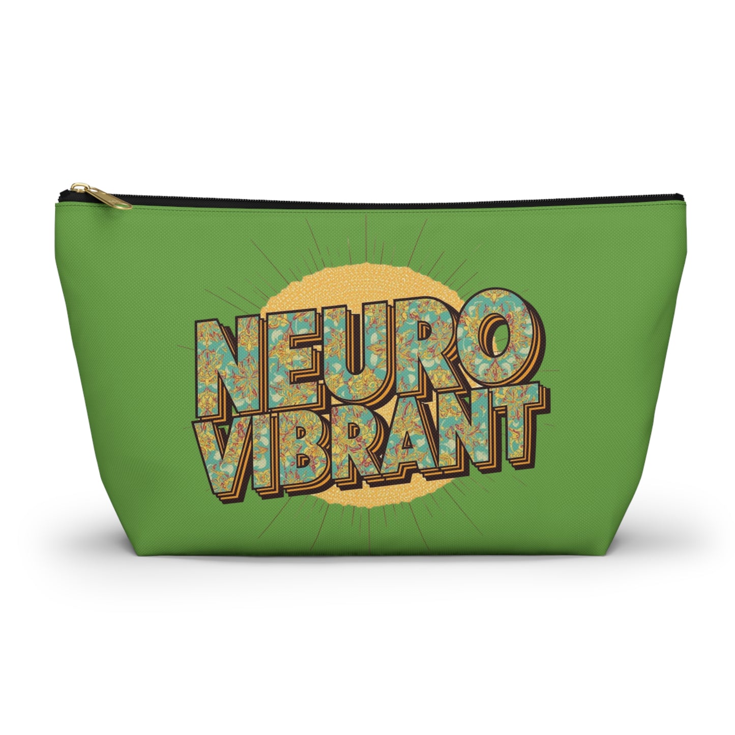 Accessory Pouch — “NeuroVibrant” Cosmetic & Organizer Bag - You're My Kind of Weird