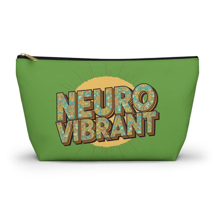 Accessory Pouch — “NeuroVibrant” Cosmetic & Organizer Bag - You're My Kind of Weird