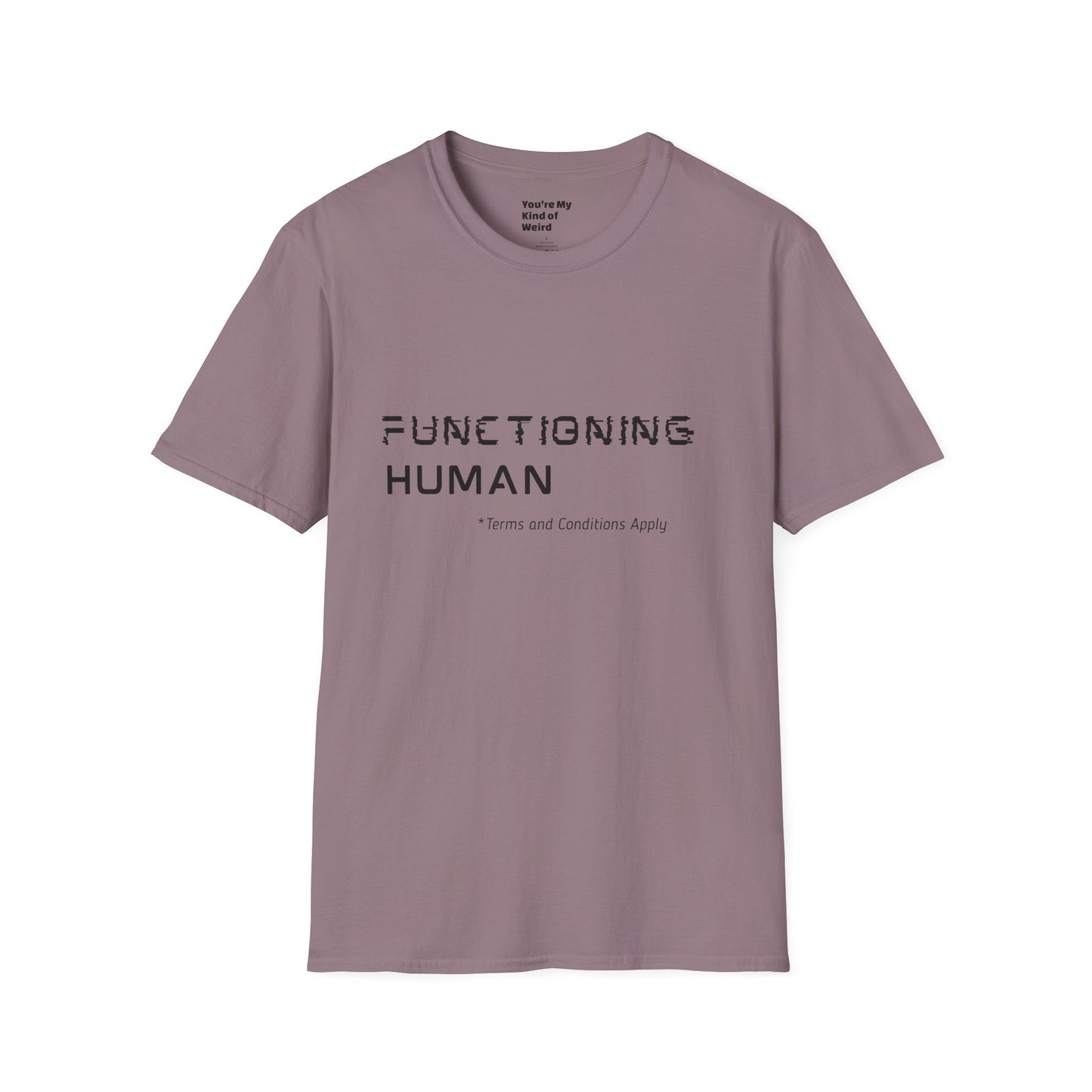 FUNCTIONING HUMAN Unisex Softstyle T-Shirt, Perfect Gift for Mental Health Awareness, Casual Wear, Everyday Comfort, Unique Graphic [...]