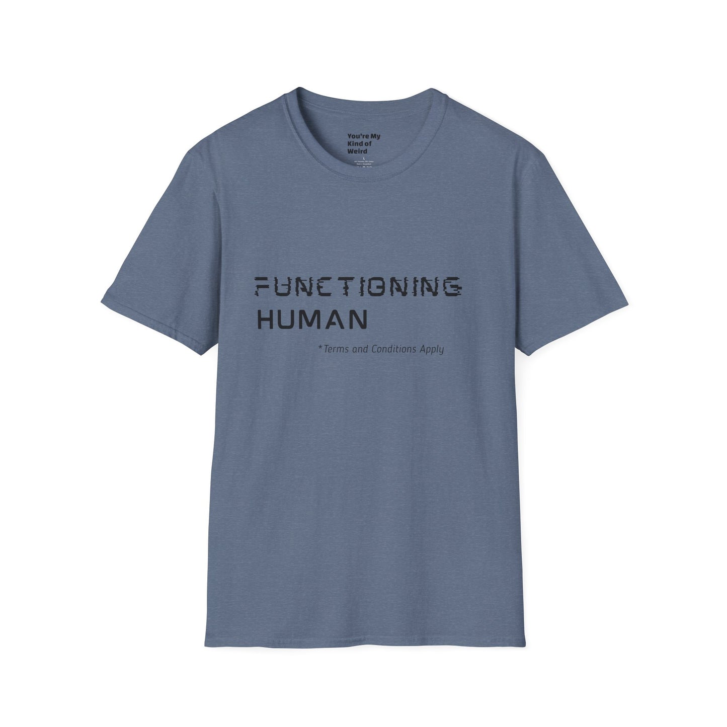 FUNCTIONING HUMAN Unisex Softstyle T-Shirt, Perfect Gift for Mental Health Awareness, Casual Wear, Everyday Comfort, Unique Graphic [...]