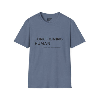 FUNCTIONING HUMAN Unisex Softstyle T-Shirt, Perfect Gift for Mental Health Awareness, Casual Wear, Everyday Comfort, Unique Graphic [...]