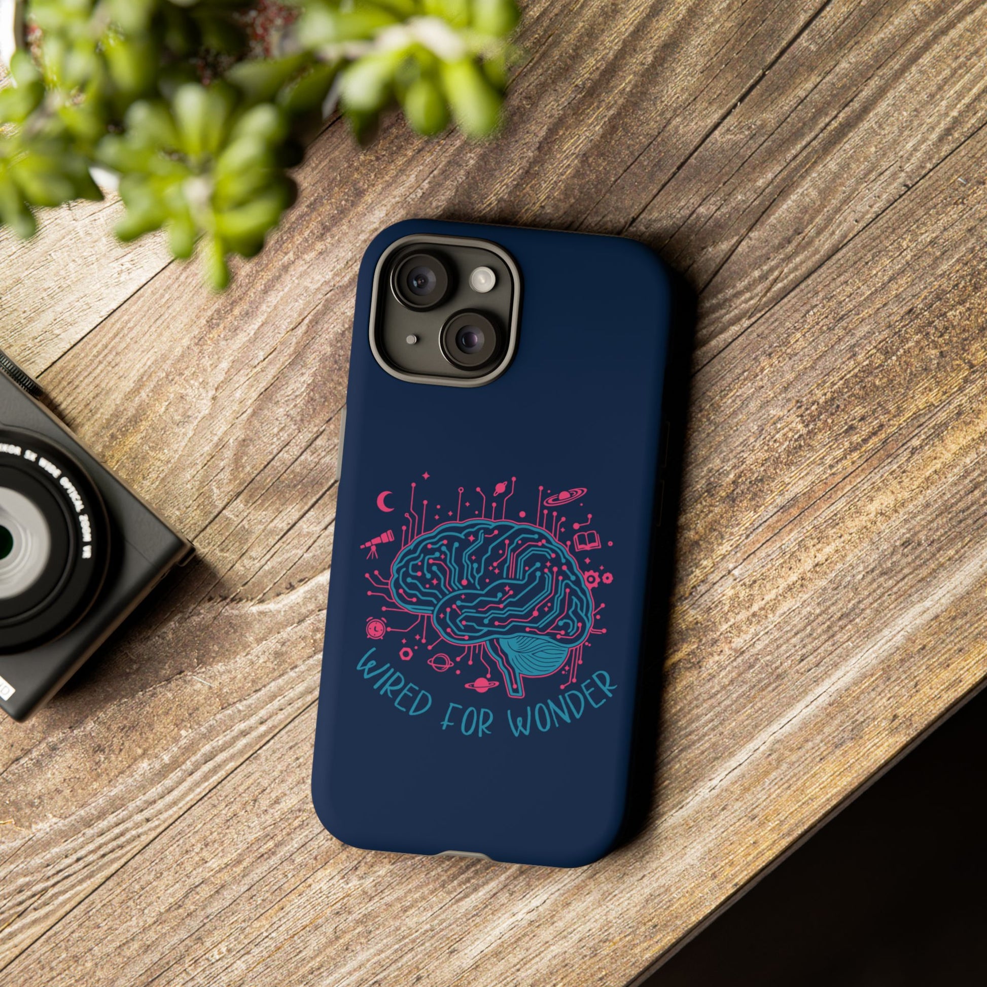 Wired for Wonder Tech - Meets - Imagination iPhone Case - You're My Kind of Weird