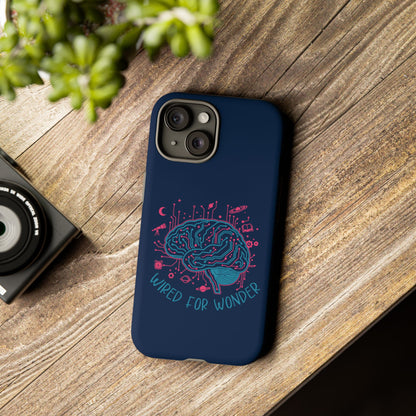Wired for Wonder Tech - Meets - Imagination iPhone Case - You're My Kind of Weird