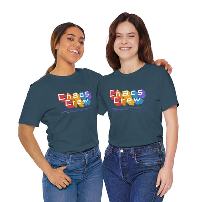 Chaos Crew Tee — Colorful Retro Graffiti Graphic T-Shirt - You're My Kind of Weird