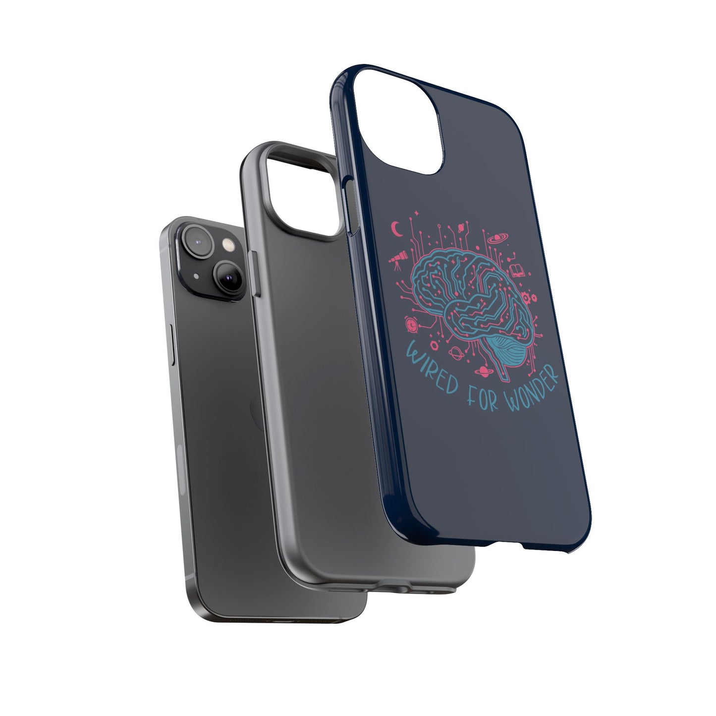 Wired for Wonder Tech - Meets - Imagination iPhone Case - You're My Kind of Weird
