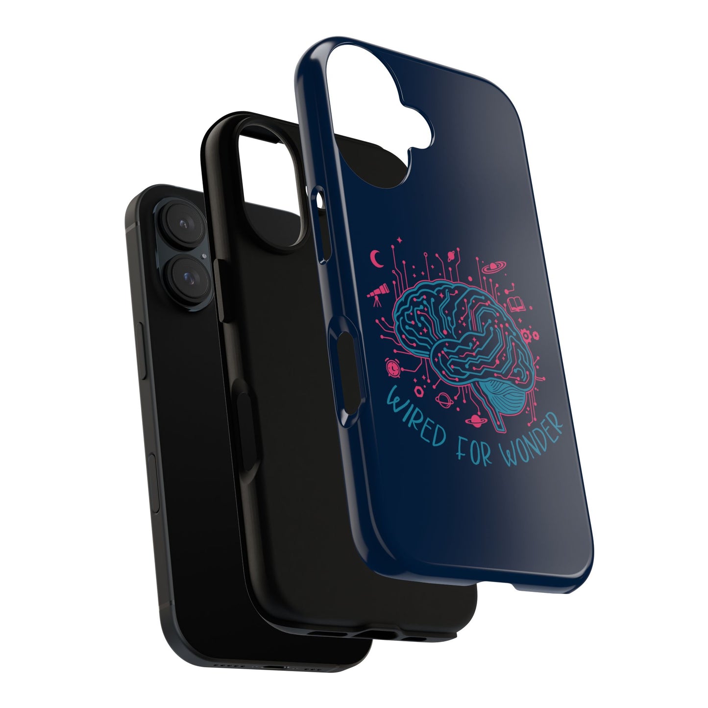 Wired for Wonder Tech - Meets - Imagination iPhone Case - You're My Kind of Weird