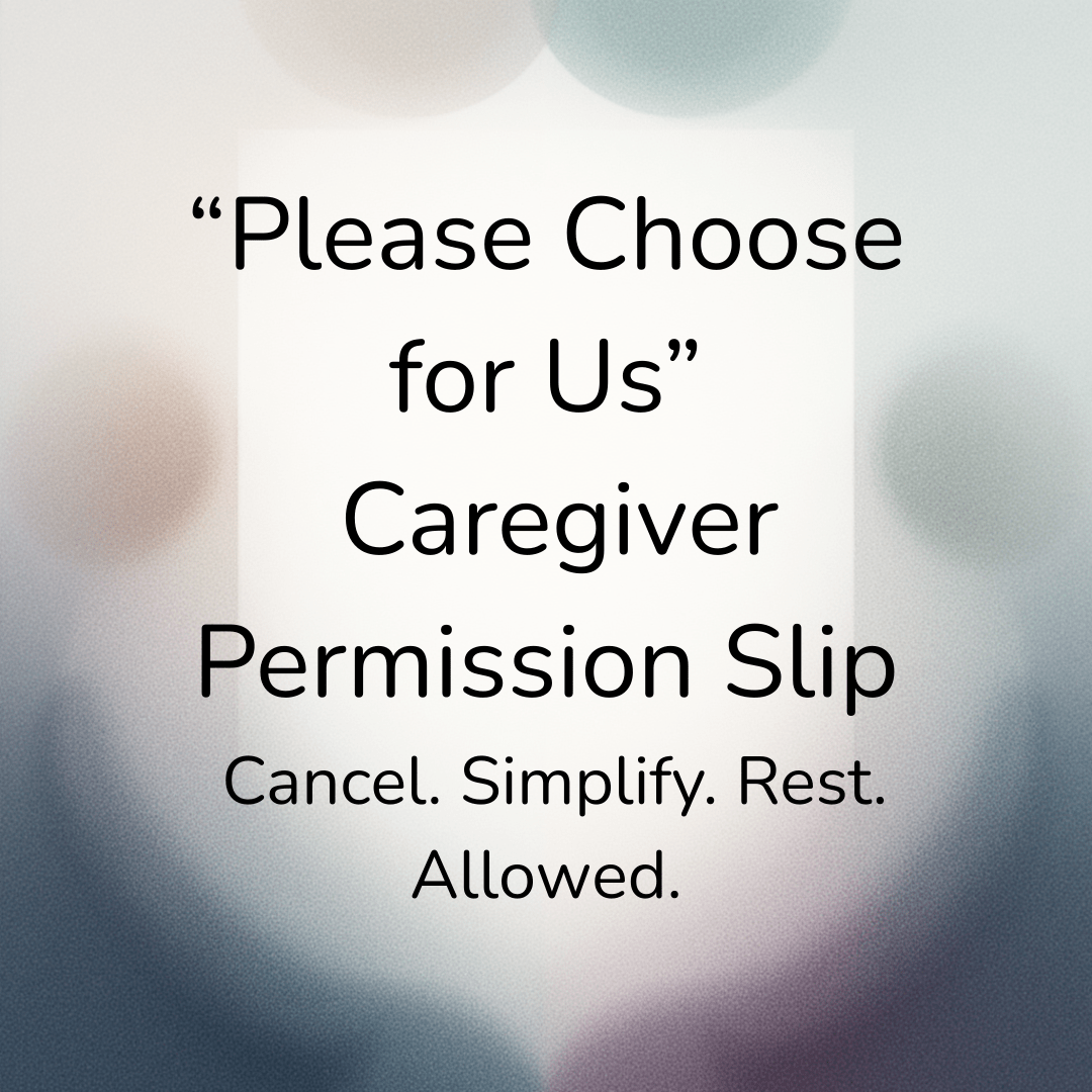Caregiver Burnout Relief Toolkit — Emotional Load + Decision Fatigue - You're My Kind of Weird