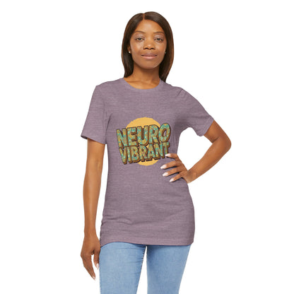 Neuro Vibrant Tee — Retro Graphic T-Shirt - You're My Kind of Weird