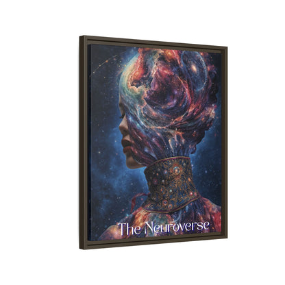 Neuroverse Framed Canvas – Cosmic Wall Art for Creative & Curious Minds | Vibrant Galaxy - Inspired Home Decor - You're My Kind of Weird