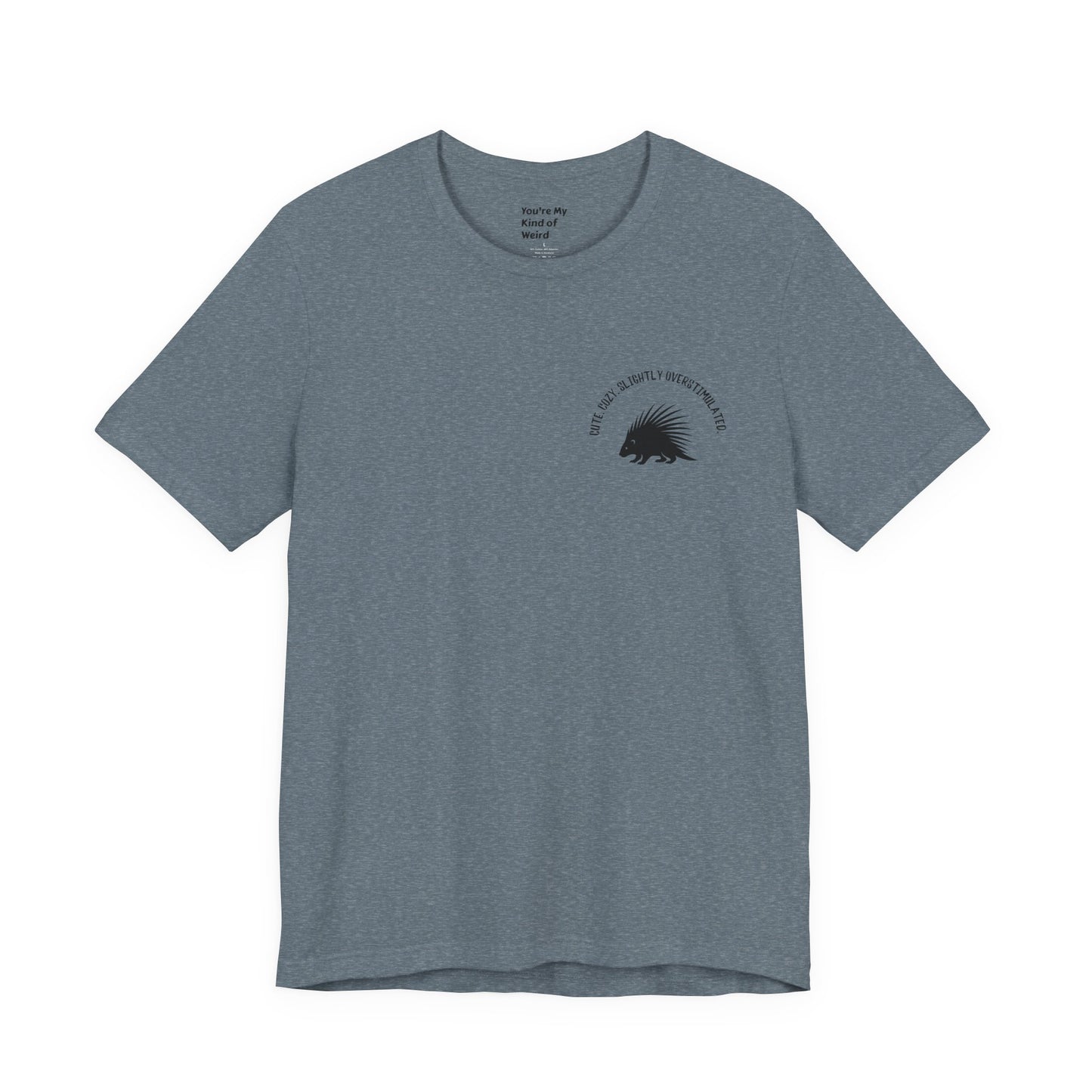 Cute Cozy Slightly Overstimulated Porcupine Shirt - You're My Kind of Weird