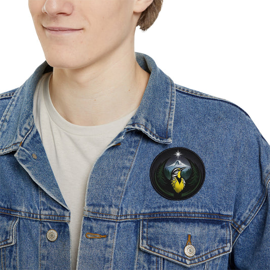 Oregon Rebel Bird Iron On Patch - You're My Kind of Weird