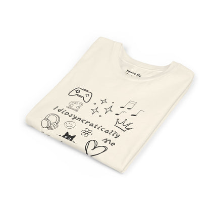 Idiosyncratically Me Youth Tee *CUSTOMIZE* | Pick doodles that are meaningful to YOU - You're My Kind of Weird
