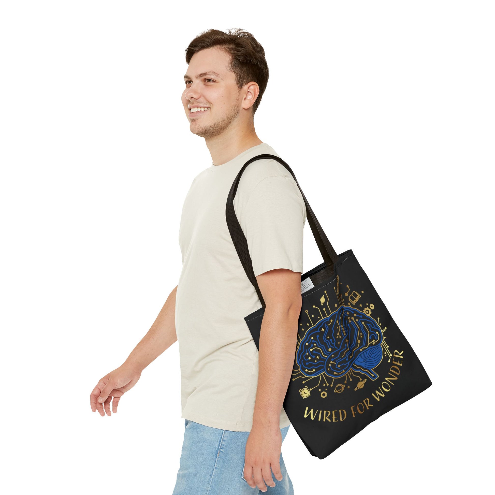 Wired for Wonder Tote Bag - You're My Kind of Weird