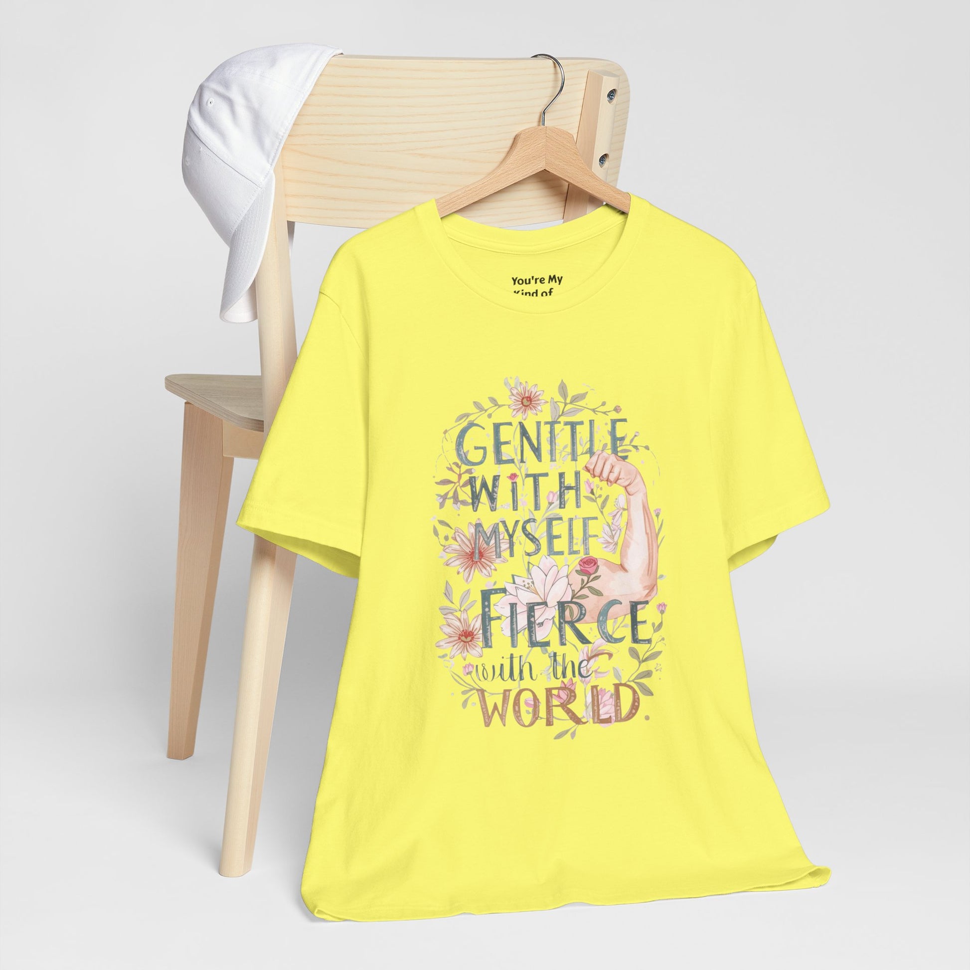 Fierce & Gentle Tee, Empowerment T-Shirt, Self-Care Apparel - You're My Kind of Weird T-Shirt